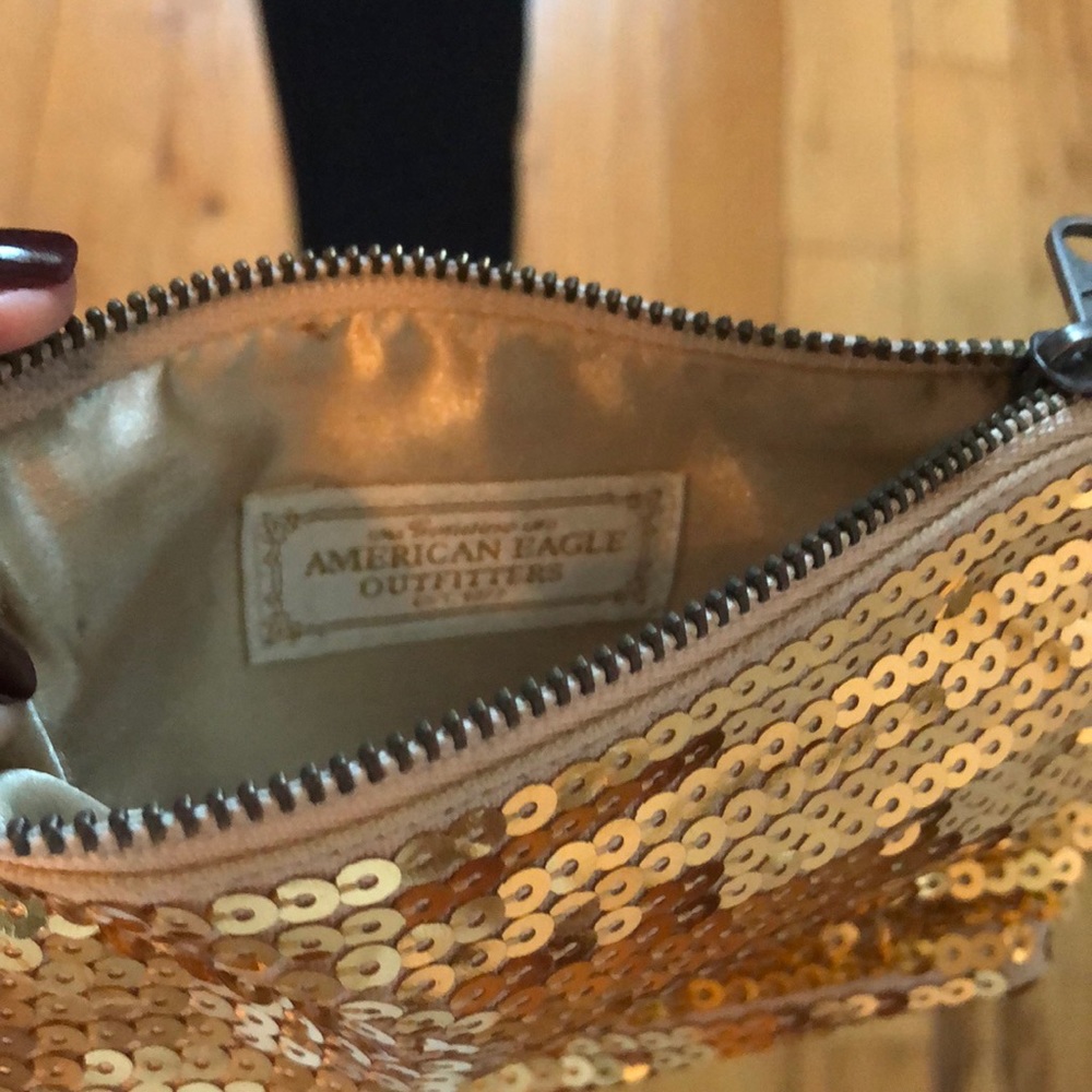American Eagle Sequined Wristlet - image 3